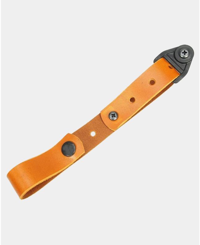 Leather Double Straps For Shoulder Holster Attach To Belt